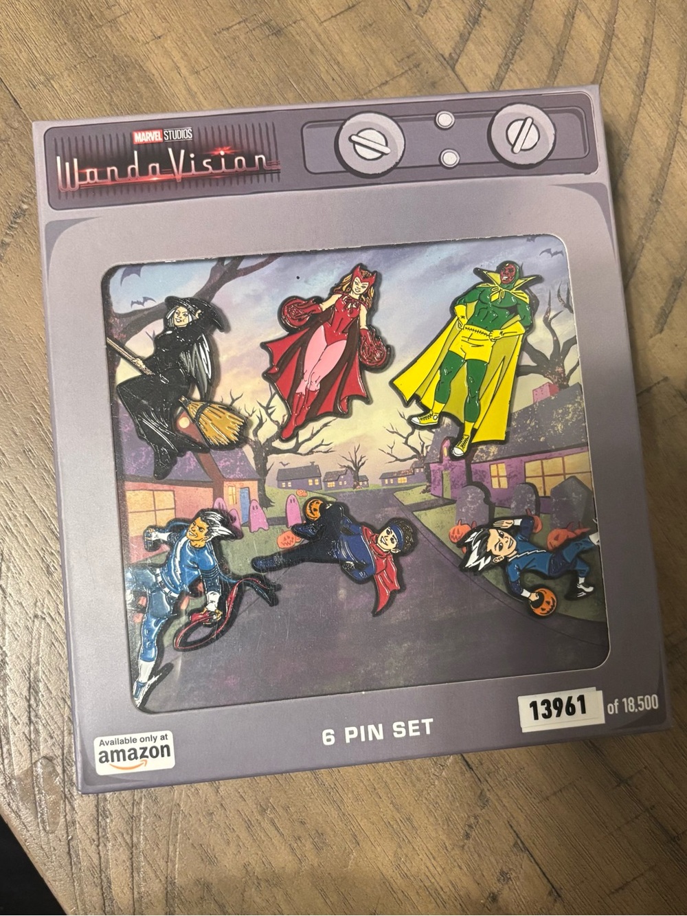 Marvel WandaVision 6-Pin Set Amazon Exclusive Multicolor